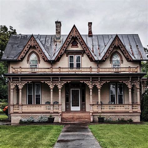 Historical Homes Of America On Instagram Gothic Revival Victorian In