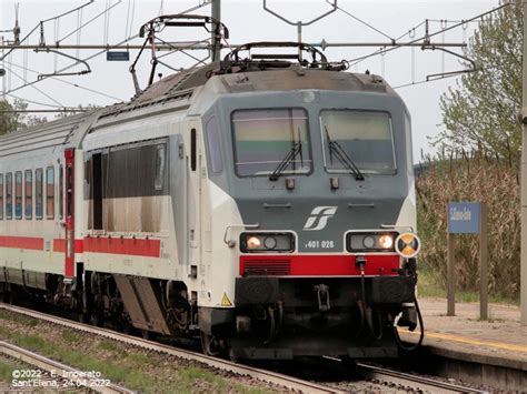 E401 - Locomotiva E401.028 - TRENOMANIAFOTO - ARCHIVIO FS - LE LOCOMOTIVE