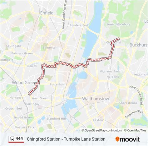 Route Schedules Stops Maps Chingford Station Updated