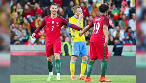 Portugal Con Gol De Cristiano Ronaldo Cay Ante Suecia En Amistoso