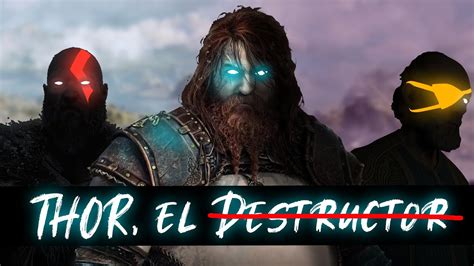 Aquel Que Venci Al Destino Thor El Dios Del Trueno God Of War