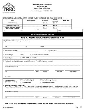 TX TREC RF 8 2016 2024 Fill And Sign Printable Template Online