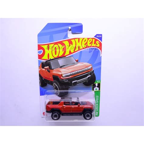 Hot Wheels GMC Hummer EV Orange Shopee Singapore
