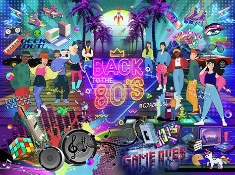 Back to the 80s Digital Art by Evie Cook - Fine Art America