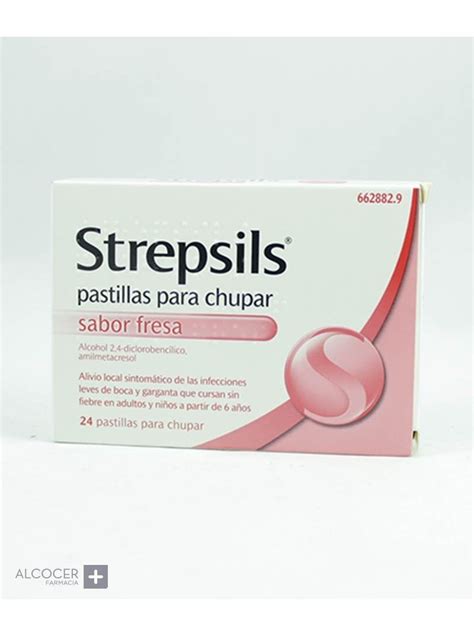 Strepsils Fresa Comprar Online Ofertas Farmacia Alcocer