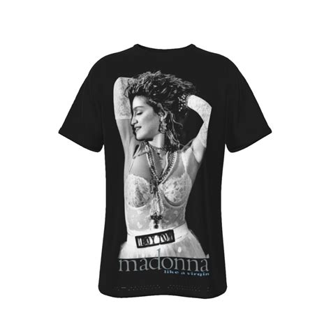 80s Madonna Virgin T Shirt For Men Women Madonna T Shirts Etsy