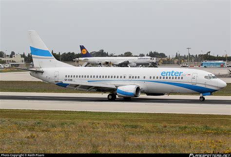 SP ENB Enter Air Boeing 737 4Q8 Photo By Keith Pisani ID 687895