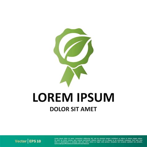 Premium Vector Green Award Logo Vector Template