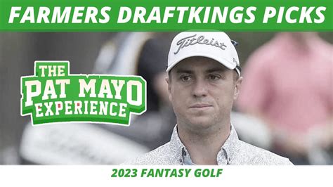 2023 Farmers Insurance Open DraftKings Picks Final Bets One And Done