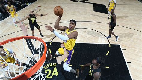 Ruis Career Night Propels Lakers Past Jazz NBA