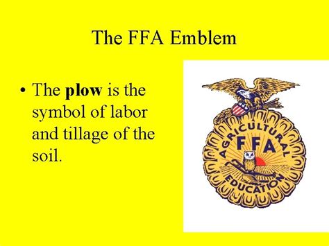 The Ffa Emblem The Emblem Is The Logo