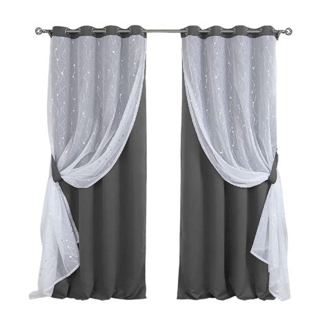 Frifoho Polyester Blackout Curtain Pair Wayfair