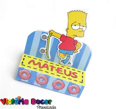 Victória Decor Personalizados Personalizados Simpsons