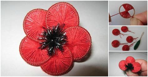 How To Make Beautiful Flowers From Wire And Thread