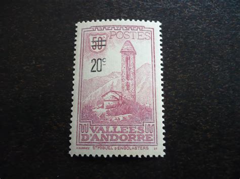 Stamps Andorra Scott 64 Mint Hinged Set Of 1 Stamp Europe