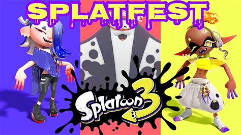 Splatoon 3 Splatfest World Premiere YouTube