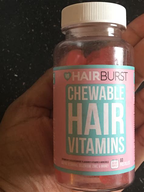 Review HairBurst Chewable Hair Vitamins Discover Green Beauty