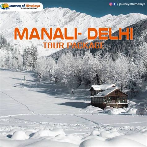 Manali Tour Package From Delhi 5N 6D 5500 Person 35 Off