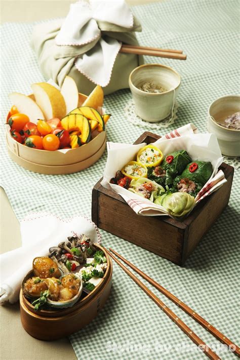 Jooyoung's Food Styling : Food Styling _Picnic _ Healthy Lunch Box for