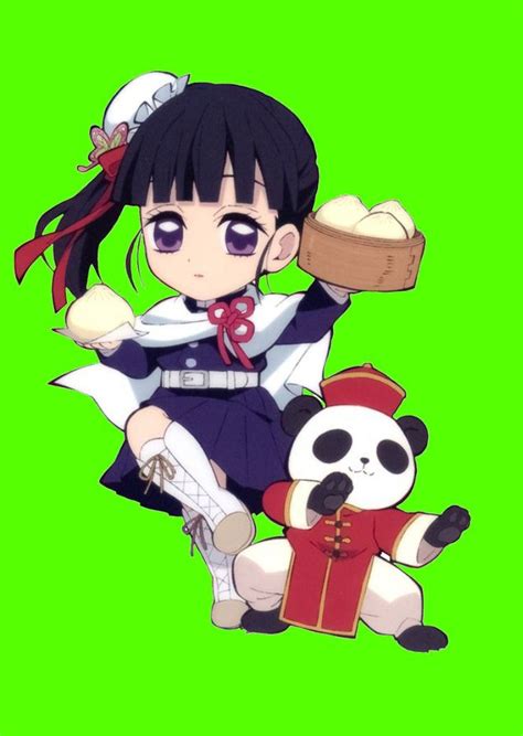 Kanao Chibi Png Green Bocetos Bonitos Chibi Tela Verde