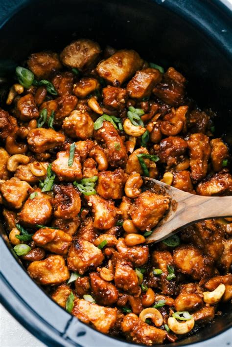 Slow Cooker Cashew Chicken Recipe The Recipe Critic