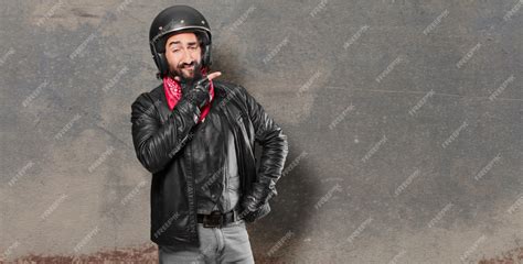 Premium Photo | Motorbike rider