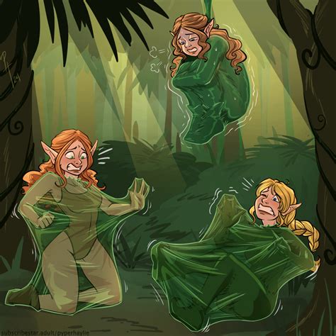 Commission Elf Eating Cocoon Plant By Pyperhaylie Hentai Foundry