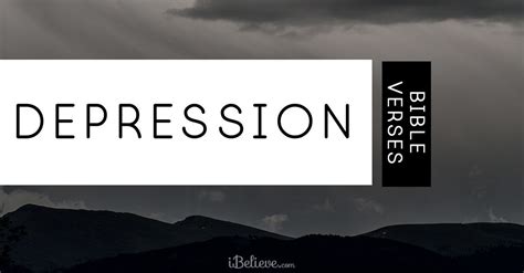 28 Powerful Bible Verses about Depression to Uplift You