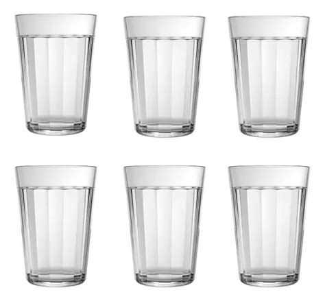 Juego De 12 Vasos De Vidrio American Long Drink 300 Ml Nadir Mercadolibre