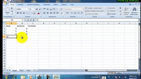 Excel Funcion Potencia YouTube