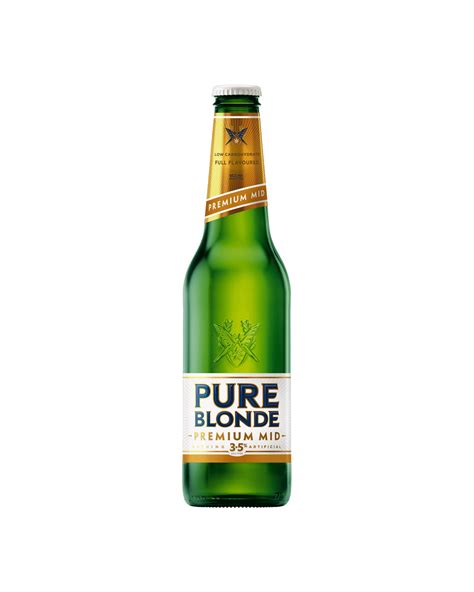 Buy Pure Blonde Premium Mid Ultra Low Carb Lager Bottles Ml Online