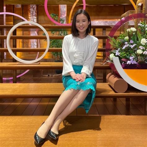 森川夕貴テレビ朝日アナウンサー on Instagram outfit ANAYI サンステ 衣装 ファッションスタイル