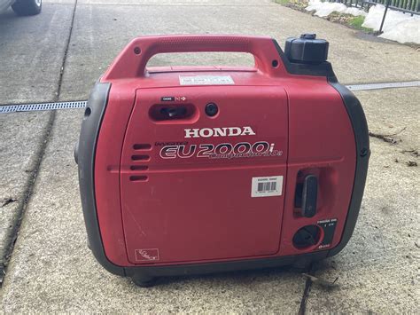 Honda Eu2000i Generator Inverter For Sale In Vancouver WA OfferUp