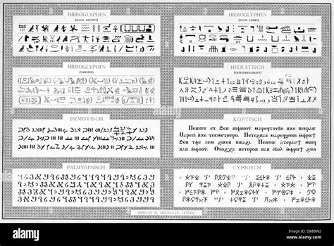 Ancient Scripts 2 Stock Photo - Alamy