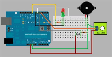 Brasilrobotics Alarme De Intruso Sensor Pir Tutorial Arduino