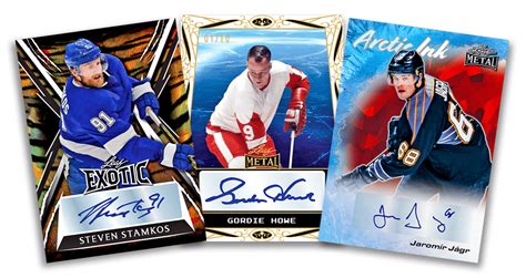 Leaf Metal Hockey Legends Checklist