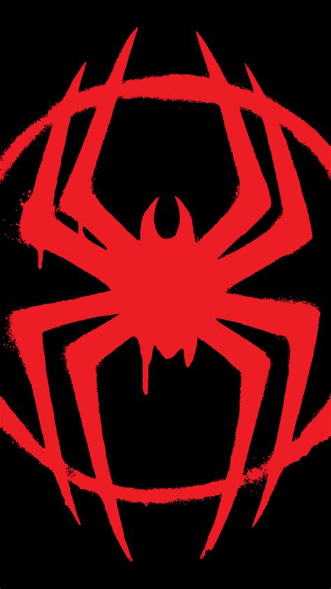 2160x3840 Resolution Spider Man Across The Spider Verse Hd Logo Sony