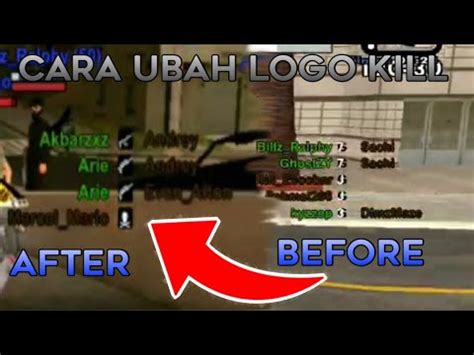 Cara Fix Logo Kill Log Gta Samp Android Youtube