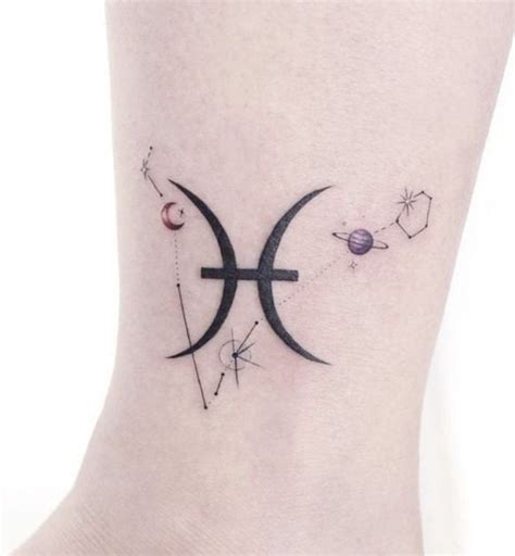 Aquarius And Pisces Constellation Tattoo Discover How To Combine Them