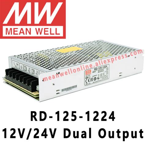 Mean Well Rd W V V Dual Output Switching Power Supply