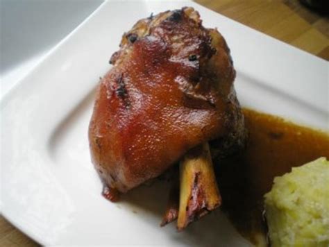 Schweinshaxe Kr Ftig Und Deftig Rezept Mit Bild Kochbar De