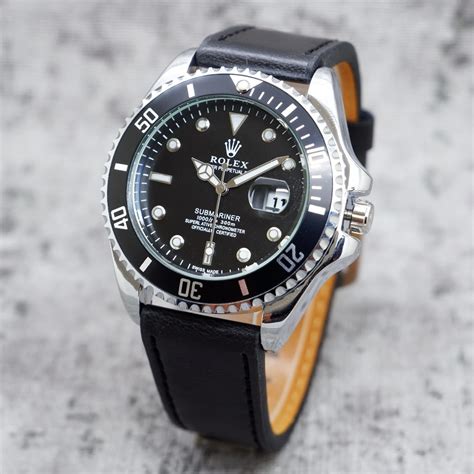 Jual Cod Jam Tangan Pria Rolex Submariner R Tanggal Aktif Tali