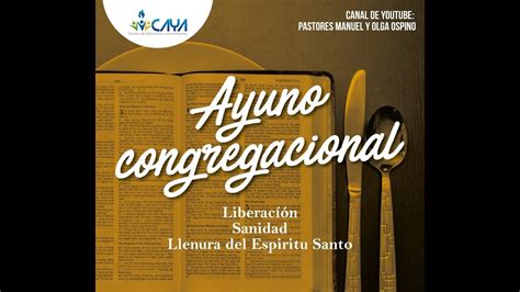 Ayuno Congregacional Pastora y profeta Olga Avendaño YouTube