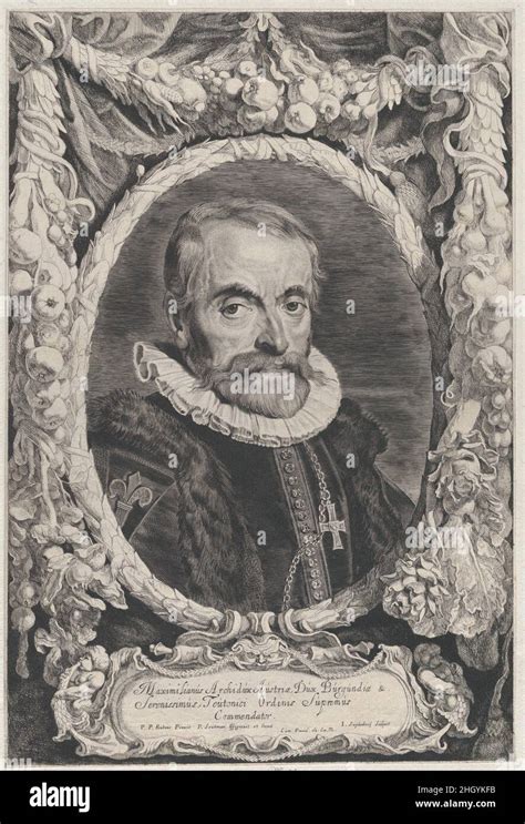 Portrait Of Maximilian Iii Archduke Of Austria Ca Jonas