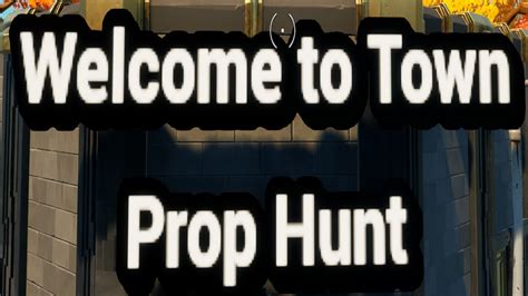 Town Prop Hunt 1882 5027 6305 من ابتكار nick the tomato Fortnite