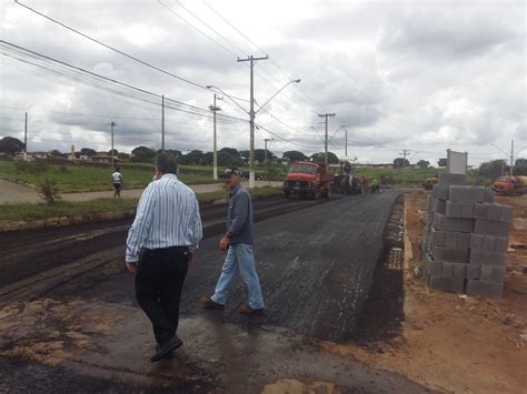 Falacabrera Fernando Cabrera Prefeito Acompanha Obras De