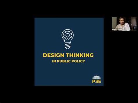 Design Thinking In Public Policy By Raghava Krishna Youtube