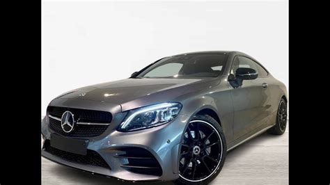 Mercedes Benz C 200 COUPE AMG LINE PLUS P P PLUS GRIS SELENITA YouTube