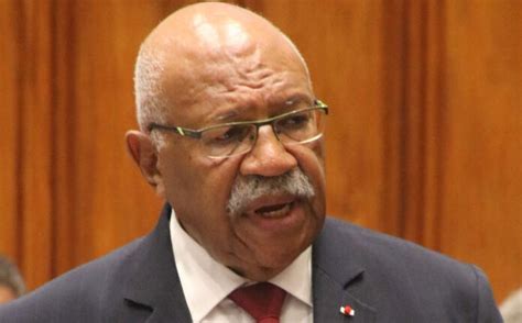 PM Sitiveni Rabuka at Parliament