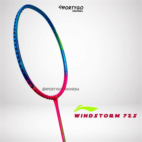 Jual Raket Badminton LINING WINDSTORM 72 S Type Original LI NING WS